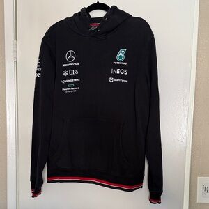 Mercedes Formula 1 Petronas F1 Men's Hoodie in Black